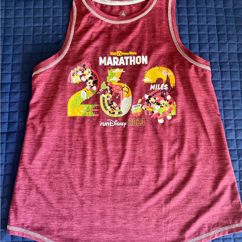 DisneyWorld Marathon Tank Top. Women’s Size M